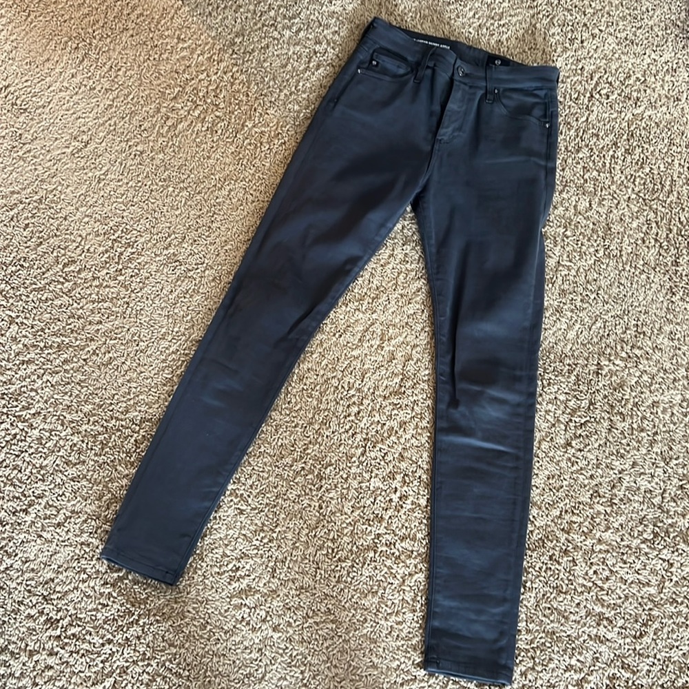 AG The Farrah Skinny Ankle - high rise - dark grey - size 25